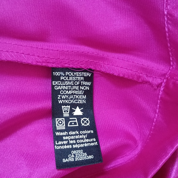 NWT La Senza Pajama Set, buttoned long sleeve shirt, long pants - Picture 10 of 10